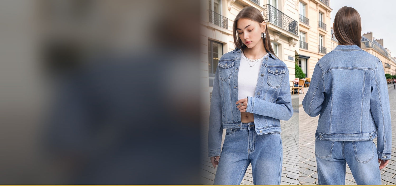 YEP.PRAISE denim - Paris street hero
